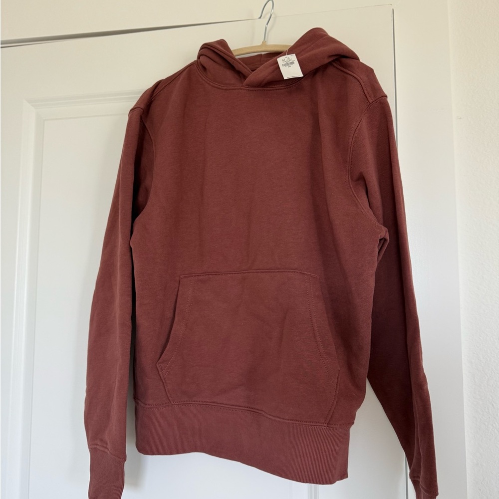 Old Navy Brown Sweatshirt Cozy Crewneck Pullover